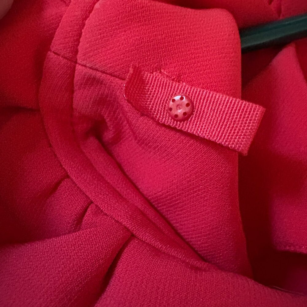 Tuckernuck Red Ruffle Neck Mini Dress - Picture 7 of 7